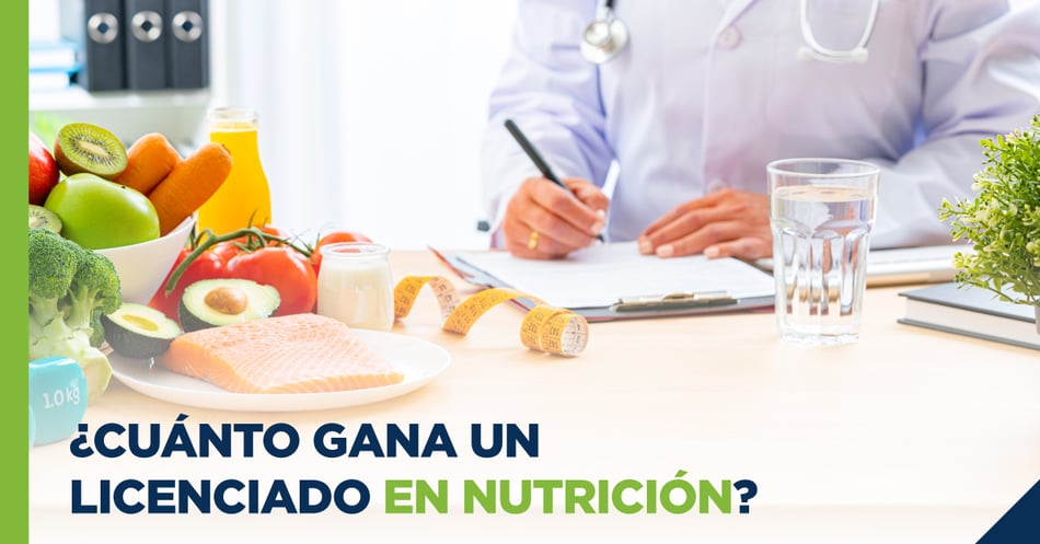 ¿Cuánto gana un licenciado en Nutrición?