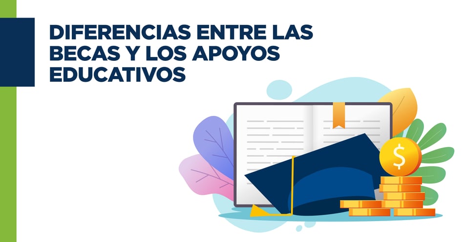 Diferencias entre las becas y los apoyos educativos