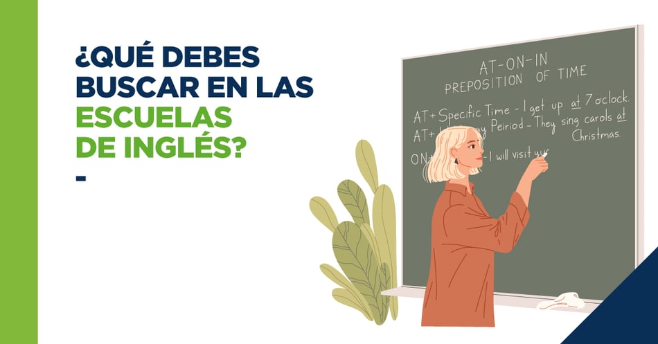 ¿Qué debes buscar en las escuelas de inglés?