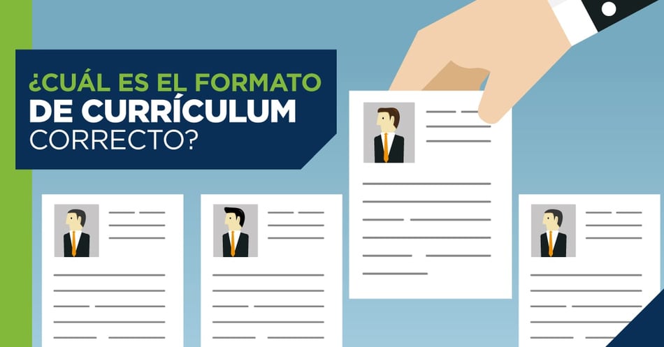 ¿Cuál es el formato de currículum correcto?