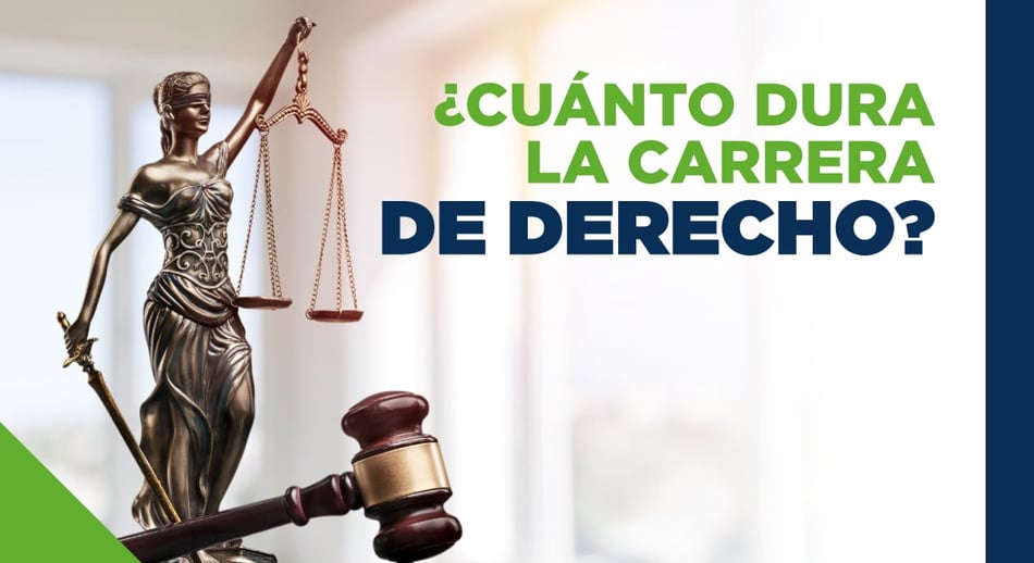 ¿Cuánto dura la carrera de Derecho?